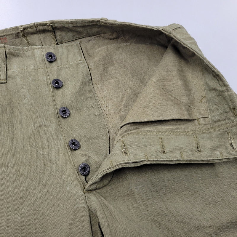 【中古品】【メンズ】 Buzz Rickson's バズリクソンズ U.S. NAVY N-3 TROUSERS BR42290 トラウザーズ パンツ 156-260909-as-19-izu サイズ：32 カラー：カーキ 万代Net店