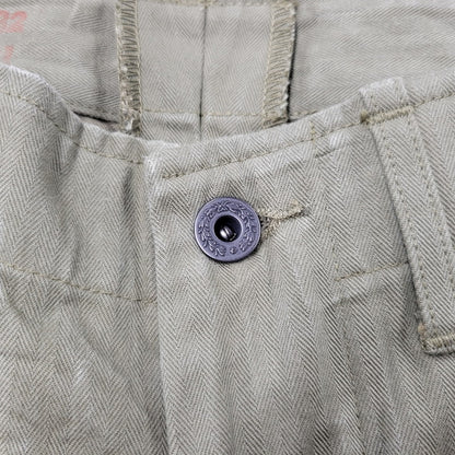 【中古品】【メンズ】 Buzz Rickson's バズリクソンズ U.S. NAVY N-3 TROUSERS BR42290 トラウザーズ パンツ 156-260909-as-19-izu サイズ：32 カラー：カーキ 万代Net店