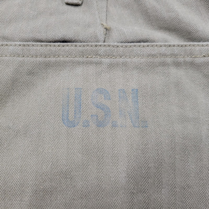 【中古品】【メンズ】 Buzz Rickson's バズリクソンズ U.S. NAVY N-3 TROUSERS BR42290 トラウザーズ パンツ 156-260909-as-19-izu サイズ：32 カラー：カーキ 万代Net店