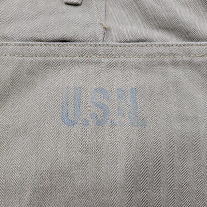 【中古品】【メンズ】 Buzz Rickson's バズリクソンズ U.S. NAVY N-3 TROUSERS BR42290 トラウザーズ パンツ 156-260909-as-19-izu サイズ：32 カラー：カーキ 万代Net店