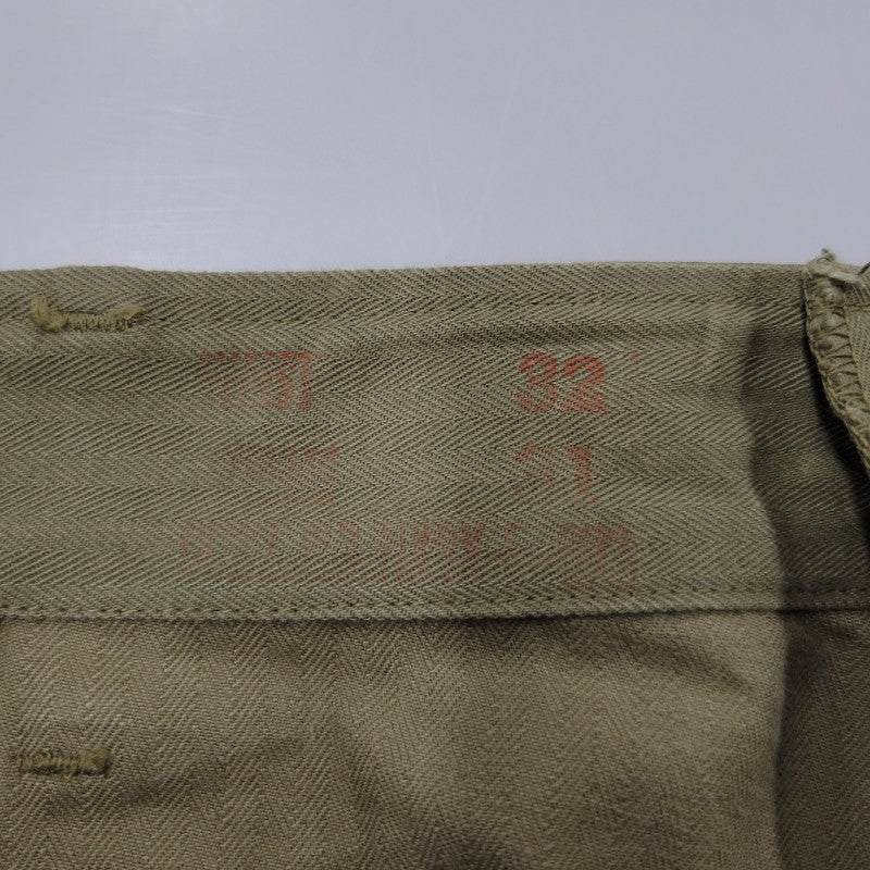 【中古品】【メンズ】 Buzz Rickson's バズリクソンズ U.S. NAVY N-3 TROUSERS BR42290 トラウザーズ パンツ 156-260909-as-19-izu サイズ：32 カラー：カーキ 万代Net店