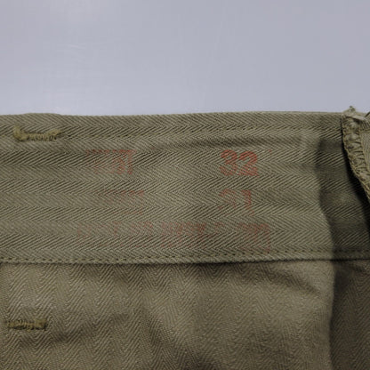 【中古品】【メンズ】 Buzz Rickson's バズリクソンズ U.S. NAVY N-3 TROUSERS BR42290 トラウザーズ パンツ 156-260909-as-19-izu サイズ：32 カラー：カーキ 万代Net店