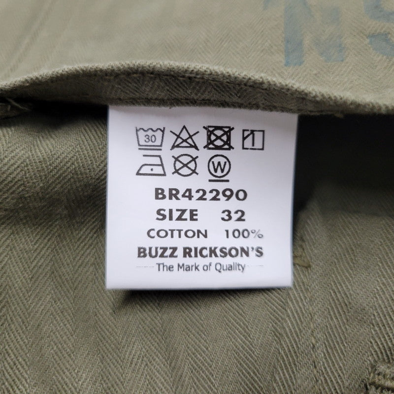 【中古品】【メンズ】 Buzz Rickson's バズリクソンズ U.S. NAVY N-3 TROUSERS BR42290 トラウザーズ パンツ 156-260909-as-19-izu サイズ：32 カラー：カーキ 万代Net店