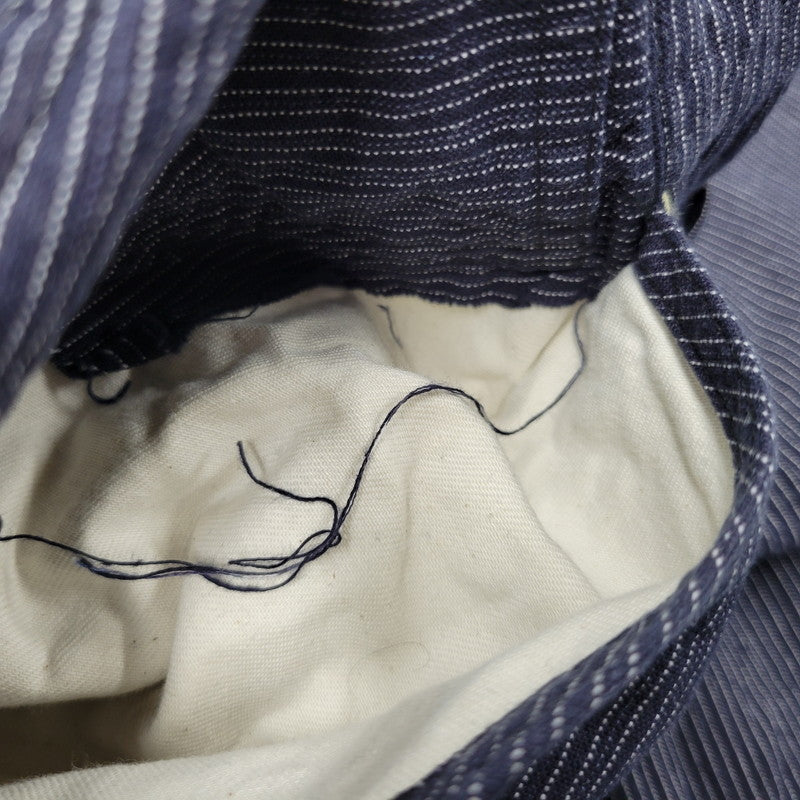 【中古品】【メンズ】 SUGAR CANE シュガーケーン FICTION ROMANCE 8OZ. INDIGO STRIPE WORK PANTS フィクション ロマンス ストライプ ワークパンツ 156-260909-as-17-izu サイズ：34×32 カラー：インディゴ 万代Net店