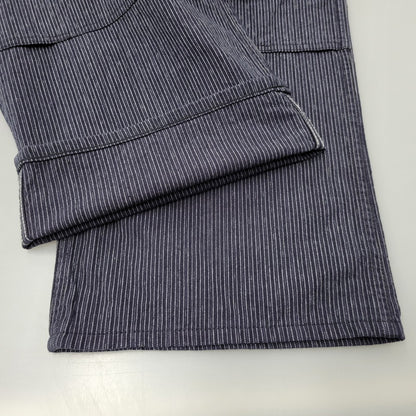 【中古品】【メンズ】 SUGAR CANE シュガーケーン FICTION ROMANCE 8OZ. INDIGO STRIPE WORK PANTS フィクション ロマンス ストライプ ワークパンツ 156-260909-as-17-izu サイズ：34×32 カラー：インディゴ 万代Net店