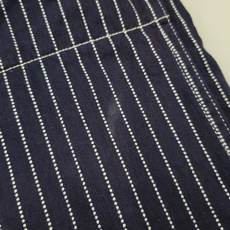 【中古品】【メンズ】 SUGAR CANE シュガーケーン 9OZ. WABASH STRIPE ENGINEER PANTS SC40786 ウォバッシュストライプ エンジニアパンツ 156-260909-as-18-izu サイズ：34×32 カラー：ネイビー 万代Net店