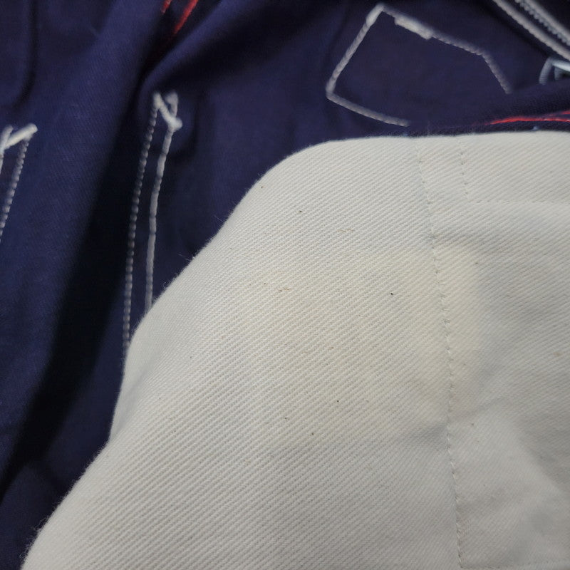 【中古品】【メンズ】 SUGAR CANE シュガーケーン 9OZ. WABASH STRIPE ENGINEER PANTS SC40786 ウォバッシュストライプ エンジニアパンツ 156-260909-as-18-izu サイズ：34×32 カラー：ネイビー 万代Net店