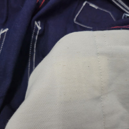 【中古品】【メンズ】 SUGAR CANE シュガーケーン 9OZ. WABASH STRIPE ENGINEER PANTS SC40786 ウォバッシュストライプ エンジニアパンツ 156-260909-as-18-izu サイズ：34×32 カラー：ネイビー 万代Net店
