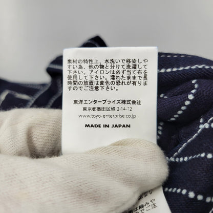【中古品】【メンズ】 SUGAR CANE シュガーケーン 9OZ. WABASH STRIPE ENGINEER PANTS SC40786 ウォバッシュストライプ エンジニアパンツ 156-260909-as-18-izu サイズ：34×32 カラー：ネイビー 万代Net店