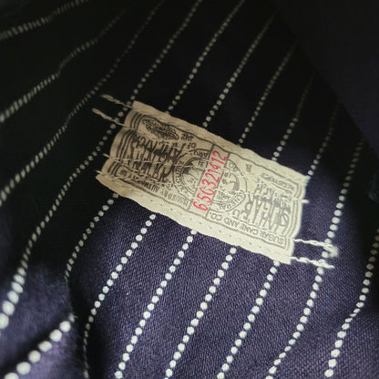 【中古品】【メンズ】 SUGAR CANE シュガーケーン 9OZ. WABASH STRIPE ENGINEER PANTS SC40786 ウォバッシュストライプ エンジニアパンツ 156-260909-as-18-izu サイズ：34×32 カラー：ネイビー 万代Net店