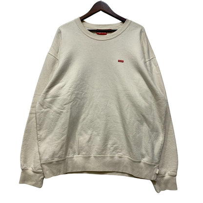 【中古品】【メンズ】 SUPREME シュプリーム 24AW SMALL BOX CREWNECK スモール ボックス クルーネック トップス 長袖 149-260905-cs-11-izu サイズ：L カラー：アイボリー 万代Net店