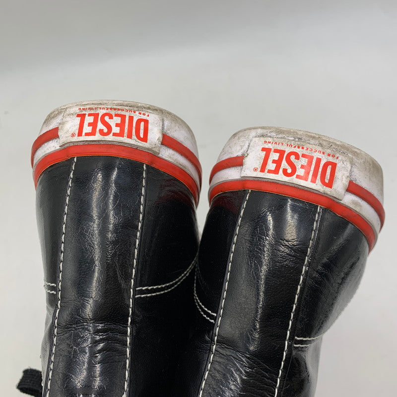 【中古品】【メンズ】 DIESEL ディーゼル F22-06-YUL S-ATHOS MID エス アトス ミッド シューズ スニーカー 靴 162-260918-ya-02-izu サイズ：27cm カラー：ブラック 万代Net店