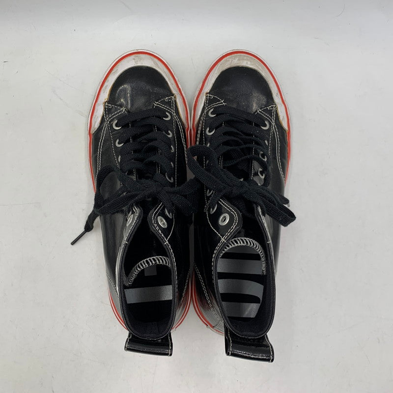 【中古品】【メンズ】 DIESEL ディーゼル F22-06-YUL S-ATHOS MID エス アトス ミッド シューズ スニーカー 靴 162-260918-ya-02-izu サイズ：27cm カラー：ブラック 万代Net店