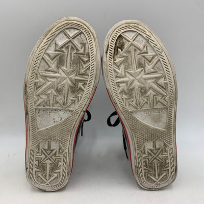 【中古品】【メンズ】 DIESEL ディーゼル F22-06-YUL S-ATHOS MID エス アトス ミッド シューズ スニーカー 靴 162-260918-ya-02-izu サイズ：27cm カラー：ブラック 万代Net店