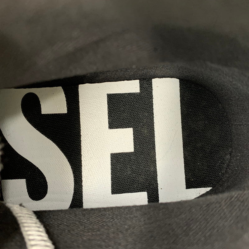 【中古品】【メンズ】 DIESEL ディーゼル F22-06-YUL S-ATHOS MID エス アトス ミッド シューズ スニーカー 靴 162-260918-ya-02-izu サイズ：27cm カラー：ブラック 万代Net店