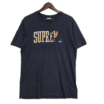 【中古品】【メンズ】 SUPREME シュプリーム TERA PATRICK TEE テラパトリック Tシャツ トップス 149-260908-kh-01-izu サイズ：S カラー：ネイビー 万代Net店
