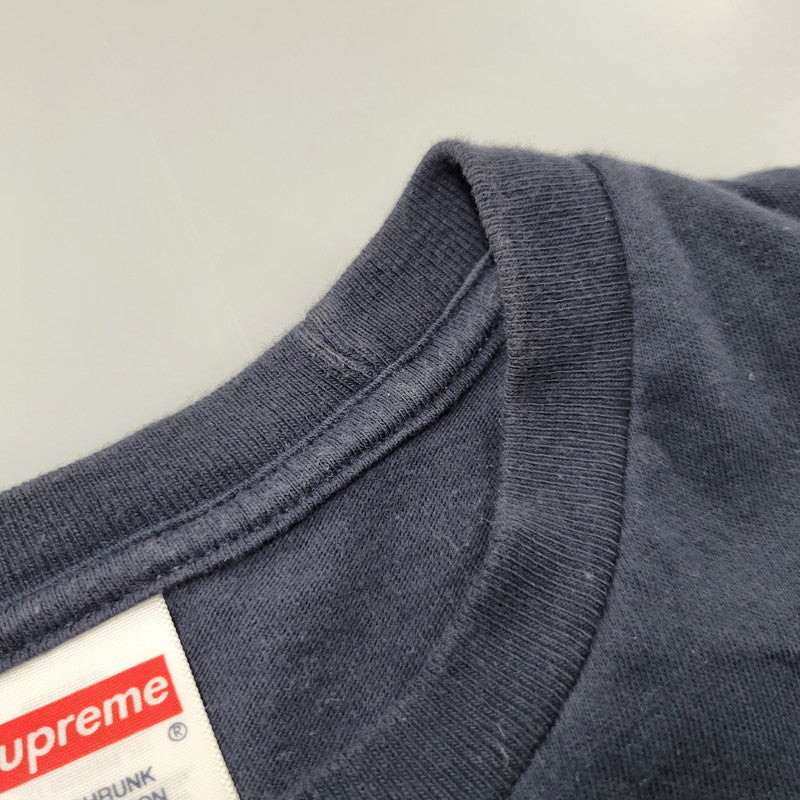 【中古品】【メンズ】 SUPREME シュプリーム TERA PATRICK TEE テラパトリック Tシャツ トップス 149-260908-kh-01-izu サイズ：S カラー：ネイビー 万代Net店