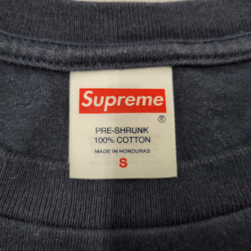 【中古品】【メンズ】 SUPREME シュプリーム TERA PATRICK TEE テラパトリック Tシャツ トップス 149-260908-kh-01-izu サイズ：S カラー：ネイビー 万代Net店