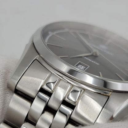 【中古品】【メンズ/レディース】 HAMILTON ハミルトン AMERICAN CLASSIC SPIRIT OF LIBERTY AUTOMATIC DATE H-424151 アメリカン クラシック スピリット オブ リバティ 裏スケルトン 腕時計 197-260907-as-04-izu カラー：シルバー 万代Net店