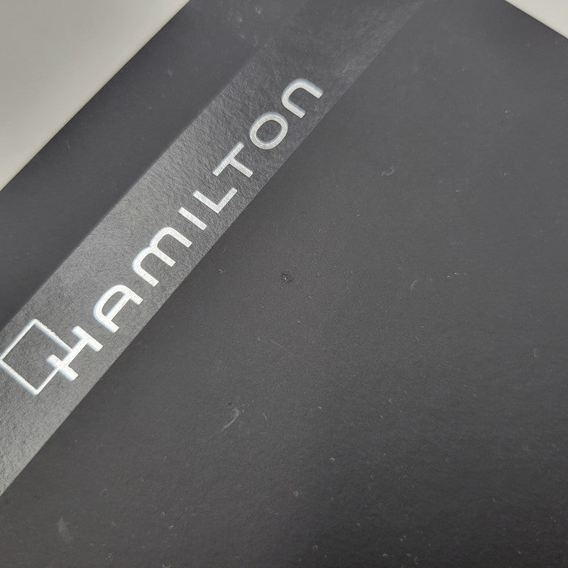 【中古品】【メンズ/レディース】 HAMILTON ハミルトン AMERICAN CLASSIC SPIRIT OF LIBERTY AUTOMATIC DATE H-424151 アメリカン クラシック スピリット オブ リバティ 裏スケルトン 腕時計 197-260907-as-04-izu カラー：シルバー 万代Net店