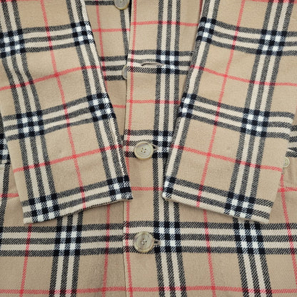 【現状渡し品】【レディース】 OLD BURBERRYS オールド バーバリーズ 白タグ ノバチェック リバーシブル ウール コート 168-260908-yn-06-izu サイズ：S カラー：キャメル 万代Net店