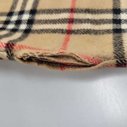 【現状渡し品】【レディース】 OLD BURBERRYS オールド バーバリーズ 白タグ ノバチェック リバーシブル ウール コート 168-260908-yn-06-izu サイズ：S カラー：キャメル 万代Net店