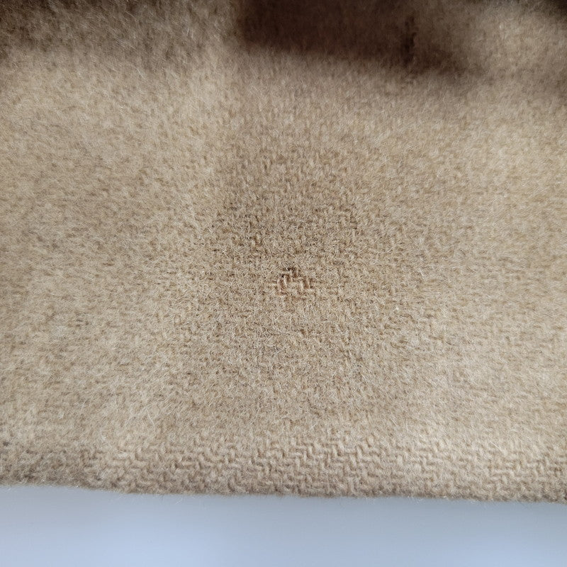 【現状渡し品】【レディース】 OLD BURBERRYS オールド バーバリーズ 白タグ ノバチェック リバーシブル ウール コート 168-260908-yn-06-izu サイズ：S カラー：キャメル 万代Net店