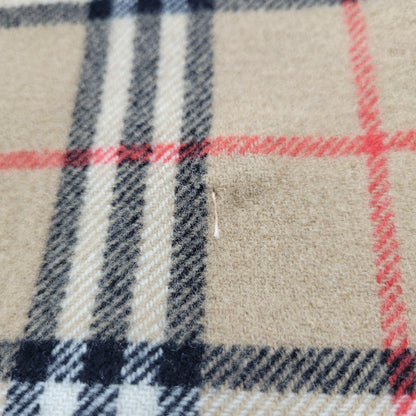 【現状渡し品】【レディース】 OLD BURBERRYS オールド バーバリーズ 白タグ ノバチェック リバーシブル ウール コート 168-260908-yn-06-izu サイズ：S カラー：キャメル 万代Net店
