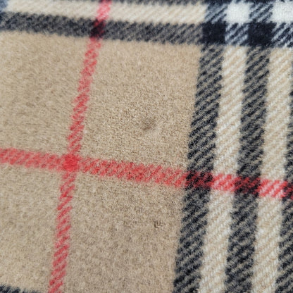 【現状渡し品】【レディース】 OLD BURBERRYS オールド バーバリーズ 白タグ ノバチェック リバーシブル ウール コート 168-260908-yn-06-izu サイズ：S カラー：キャメル 万代Net店