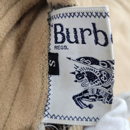【現状渡し品】【レディース】 OLD BURBERRYS オールド バーバリーズ 白タグ ノバチェック リバーシブル ウール コート 168-260908-yn-06-izu サイズ：S カラー：キャメル 万代Net店