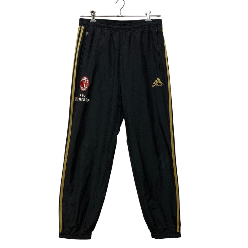 【中古品】【メンズ】 adidas アディダス 13-14 AC MILAN TRACK PANTS G73014 ACミラン トラックパンツ 159-260914-as-10-izu サイズ：XO カラー：ブラック 万代Net店