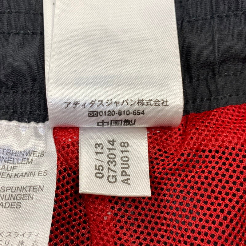 【中古品】【メンズ】 adidas アディダス 13-14 AC MILAN TRACK PANTS G73014 ACミラン トラックパンツ 159-260914-as-10-izu サイズ：XO カラー：ブラック 万代Net店