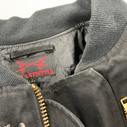 【中古品】【メンズ】 HEX ANTISTYLE ヘックス アンチスタイル DECK HOOK JACKET デック フック ジャケット アウター 142-260918-ya-23-izu サイズ：L カラー：ブラック 万代Net店