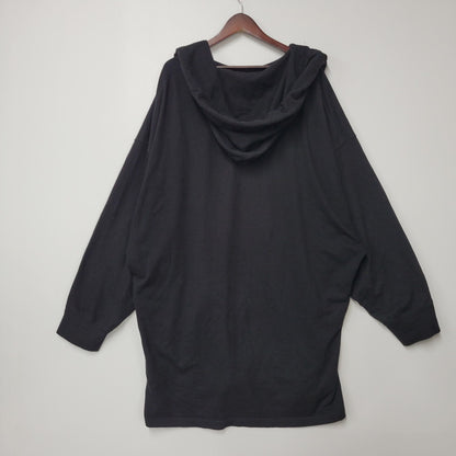 【現状渡し品】【メンズ】 YOHJI YAMAMOTO POUR HOMME ヨウジヤマモト プール オム HE-T13-074 22AW OVERSIZED PARKA オーバーサイズ パーカー トップス 140-260908-yn-08-izu サイズ：3 カラー：ブラック 万代Net店