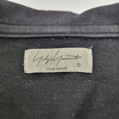 【現状渡し品】【メンズ】 YOHJI YAMAMOTO POUR HOMME ヨウジヤマモト プール オム HE-T13-074 22AW OVERSIZED PARKA オーバーサイズ パーカー トップス 140-260908-yn-08-izu サイズ：3 カラー：ブラック 万代Net店