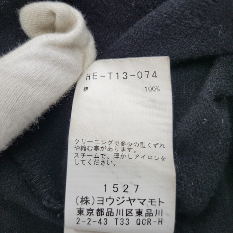 【現状渡し品】【メンズ】 YOHJI YAMAMOTO POUR HOMME ヨウジヤマモト プール オム HE-T13-074 22AW OVERSIZED PARKA オーバーサイズ パーカー トップス 140-260908-yn-08-izu サイズ：3 カラー：ブラック 万代Net店
