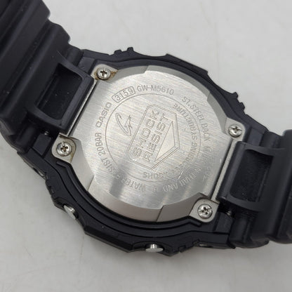 【中古品】【メンズ/レディース】 G-SHOCK ジーショック SOLAR DIGITAL 5600 SERIES WATCH GM-M5610 ソーラー デジタル 腕時計 196-260907-as-03-izu サイズ：46.7 × 43.2 × 12.7 mm カラー：ブラック 万代Net店