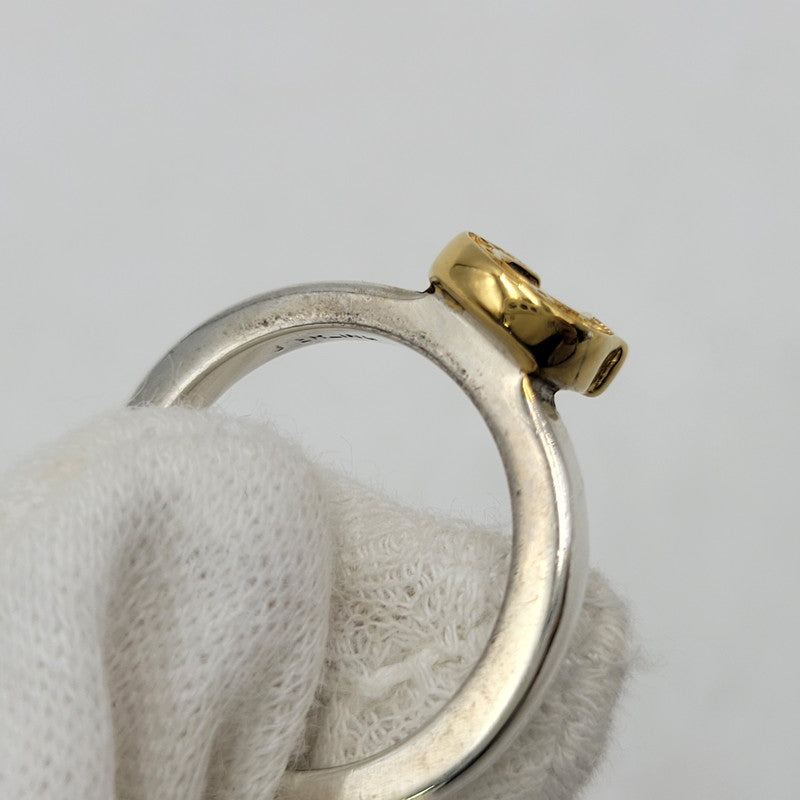 【中古品】【メンズ/レディース】 BILL WALL LEATHER ビルウォールレザー × BEAMS ビームス HORSESHOE STACK RING ホースシュー スタック リング 指輪 アクセサリー 192-260907-as-06-izu カラー：シルバー×ゴールド 万代Net店