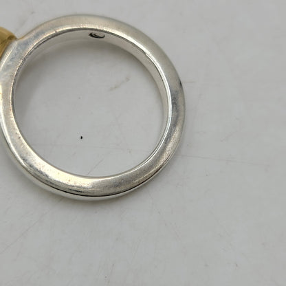 【中古品】【メンズ/レディース】 BILL WALL LEATHER ビルウォールレザー × BEAMS ビームス HORSESHOE STACK RING ホースシュー スタック リング 指輪 アクセサリー 192-260907-as-06-izu カラー：シルバー×ゴールド 万代Net店