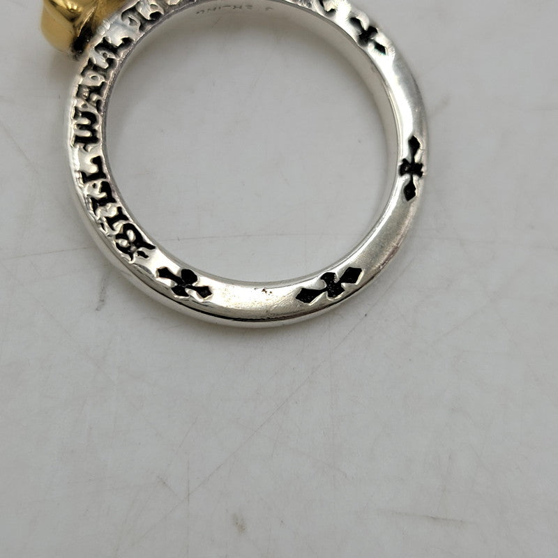 【中古品】【メンズ/レディース】 BILL WALL LEATHER ビルウォールレザー × BEAMS ビームス HORSESHOE STACK RING ホースシュー スタック リング 指輪 アクセサリー 192-260907-as-06-izu カラー：シルバー×ゴールド 万代Net店