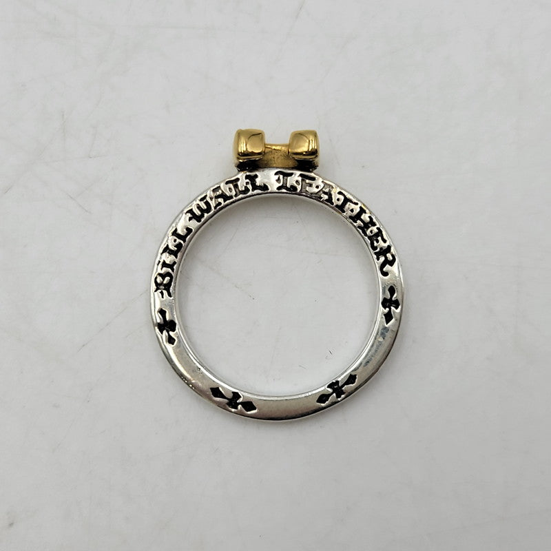 【中古品】【メンズ/レディース】 BILL WALL LEATHER ビルウォールレザー × BEAMS ビームス HORSESHOE STACK RING ホースシュー スタック リング 指輪 アクセサリー 192-260907-as-06-izu カラー：シルバー×ゴールド 万代Net店