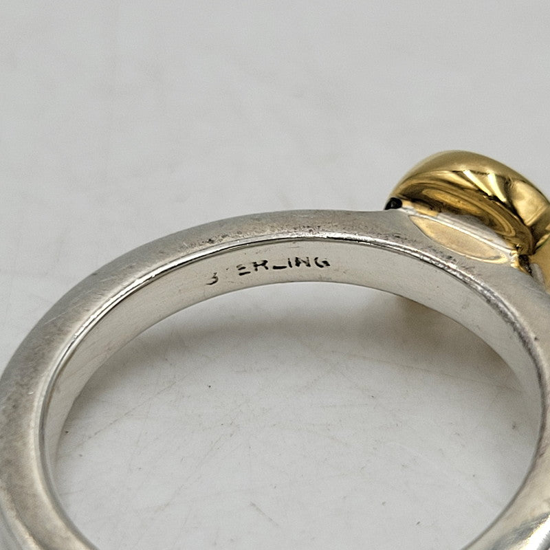 【中古品】【メンズ/レディース】 BILL WALL LEATHER ビルウォールレザー × BEAMS ビームス HORSESHOE STACK RING ホースシュー スタック リング 指輪 アクセサリー 192-260907-as-06-izu カラー：シルバー×ゴールド 万代Net店