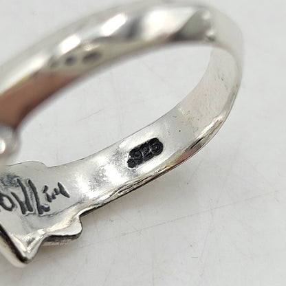 【中古品】【メンズ/レディース】 BILL WALL LEATHER ビルウォールレザー × BEAMS ビームス DOUBLE STAR FREE RING ダブル スター リング 指輪 アクセサリー 192-260907-as-05-izu カラー：シルバー 万代Net店