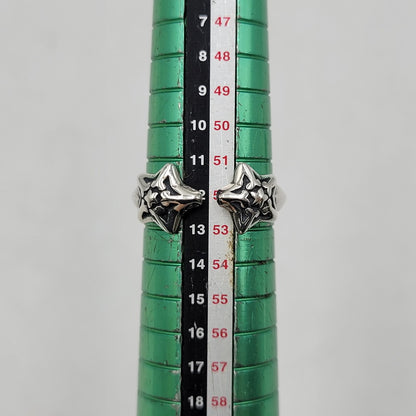 【中古品】【メンズ/レディース】 BILL WALL LEATHER ビルウォールレザー × BEAMS ビームス DOUBLE STAR FREE RING ダブル スター リング 指輪 アクセサリー 192-260907-as-05-izu カラー：シルバー 万代Net店