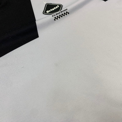 【中古品】【メンズ】 F.C.REAL BRISTOL エフシーレアルブリストル FCRB-190036 BIG STAR TRAINING S S TEE ビッグ スター トレーニング ショートスリーブ Tシャツ トップス 半袖 142-260918-ya-20-izu サイズ：L カラー：ブラック×ホワイト 万代Net店