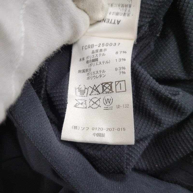 【中古品】【メンズ】 F.C.REAL BRISTOL エフシーレアルブリストル FCRB-250037 4WAY STRETCH RIBBED PANTS ストレッチ リブ パンツ ボトムス 153-260908-yn-02-izu サイズ：XL カラー：ブラック 万代Net店