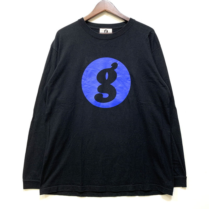 【中古品】【メンズ】 GOODENOUGH グッドイナフ DEBUT デビュー L S ロングスリーブ TEE Tシャツ トップス 長袖 142-260918-ya-18-izu サイズ：XL カラー：ブラック 万代Net店