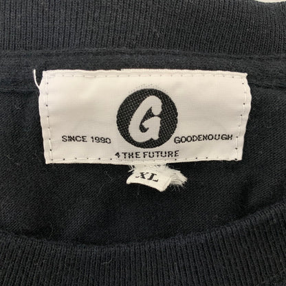【中古品】【メンズ】 GOODENOUGH グッドイナフ DEBUT デビュー L S ロングスリーブ TEE Tシャツ トップス 長袖 142-260918-ya-18-izu サイズ：XL カラー：ブラック 万代Net店