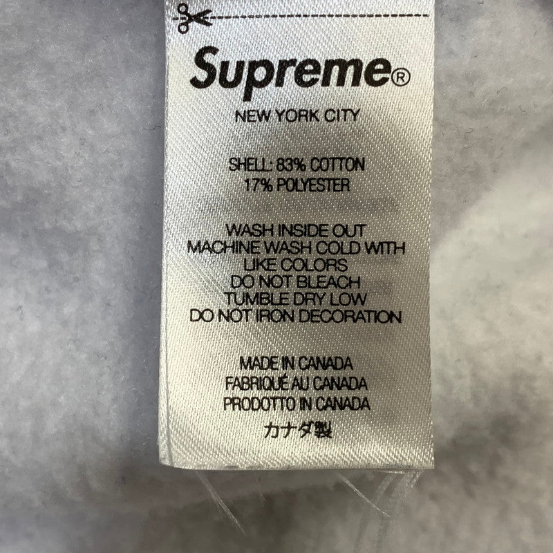 【中古品】【メンズ】 SUPREME シュプリーム × GOODENOUGH グッドイナフ HOODED SWEATSHIRT フーデッド スウェットシャツ パーカー トップス 149-260907-kh-11-izu サイズ：L カラー：グレー 万代Net店