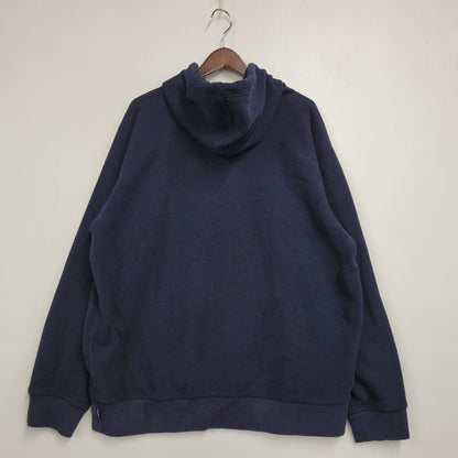 【中古品】【メンズ】 SUPREME シュプリーム POLARTEC HOODED SWEATSHIRT ポーラテック フーデッド スウェットシャツ アウター 149-260908-kh-03-izu サイズ：XL カラー：ネイビー 万代Net店